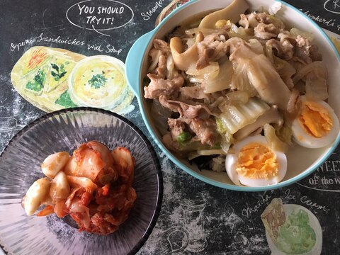 大匙1でつくる！中華丼